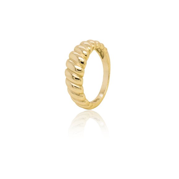 NWT Vanessa Ring // 14K Gold Vermeil (Size 6) - Picture 2 of 4